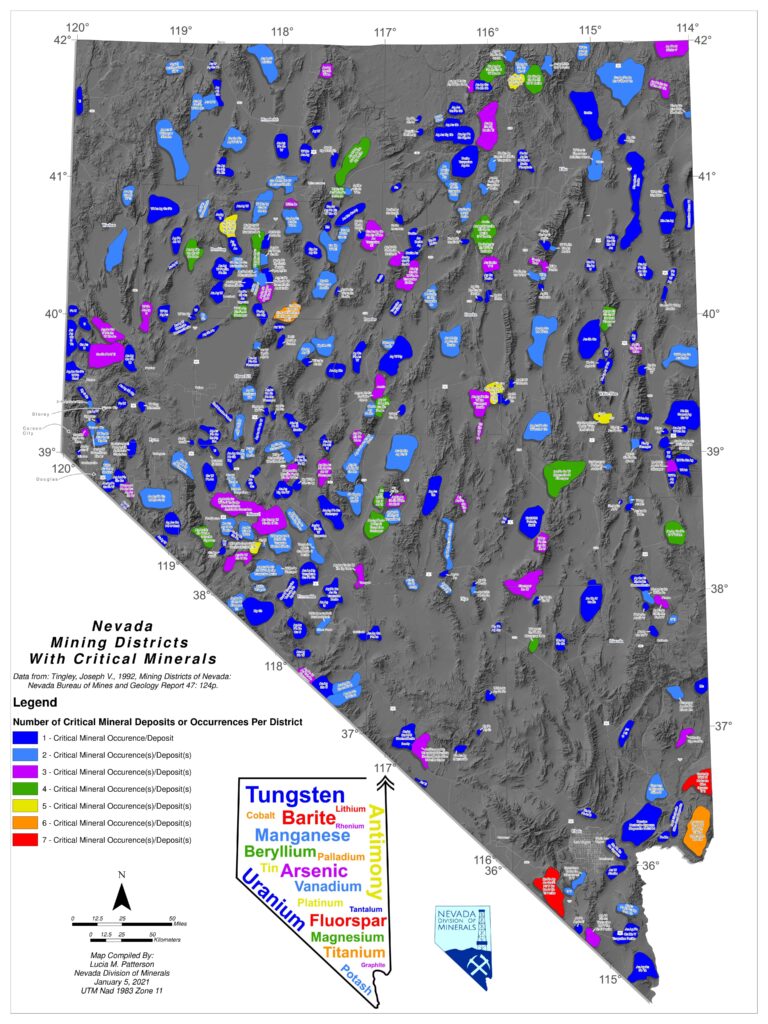 Exploration Maps & Data Nevada